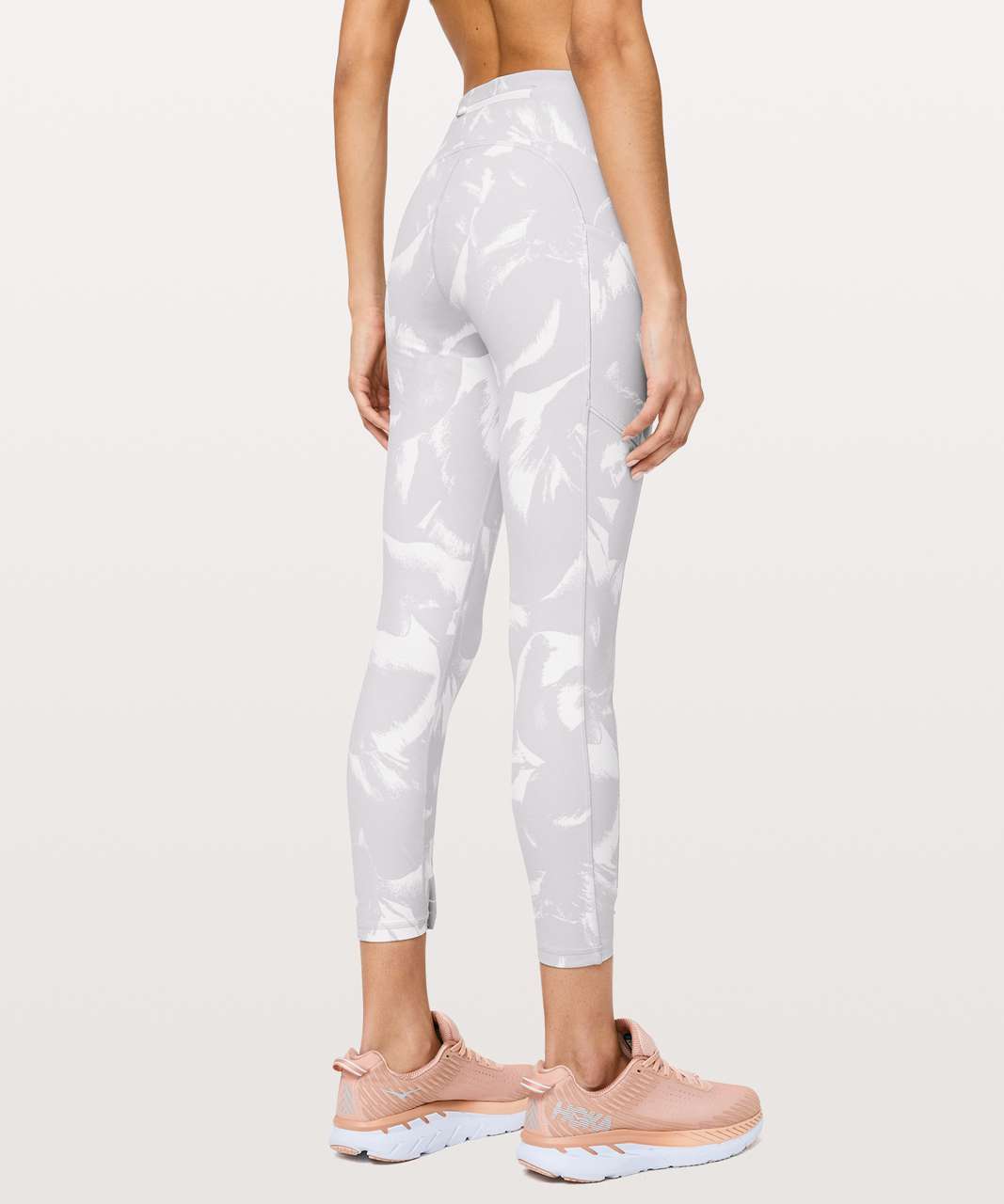 Lululemon Speed Up Tight 25" - Flower Pop White Silver Lilac