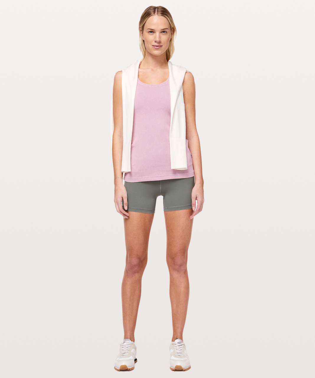 Lululemon Cool Racerback Tank Rib - Washed Antoinette