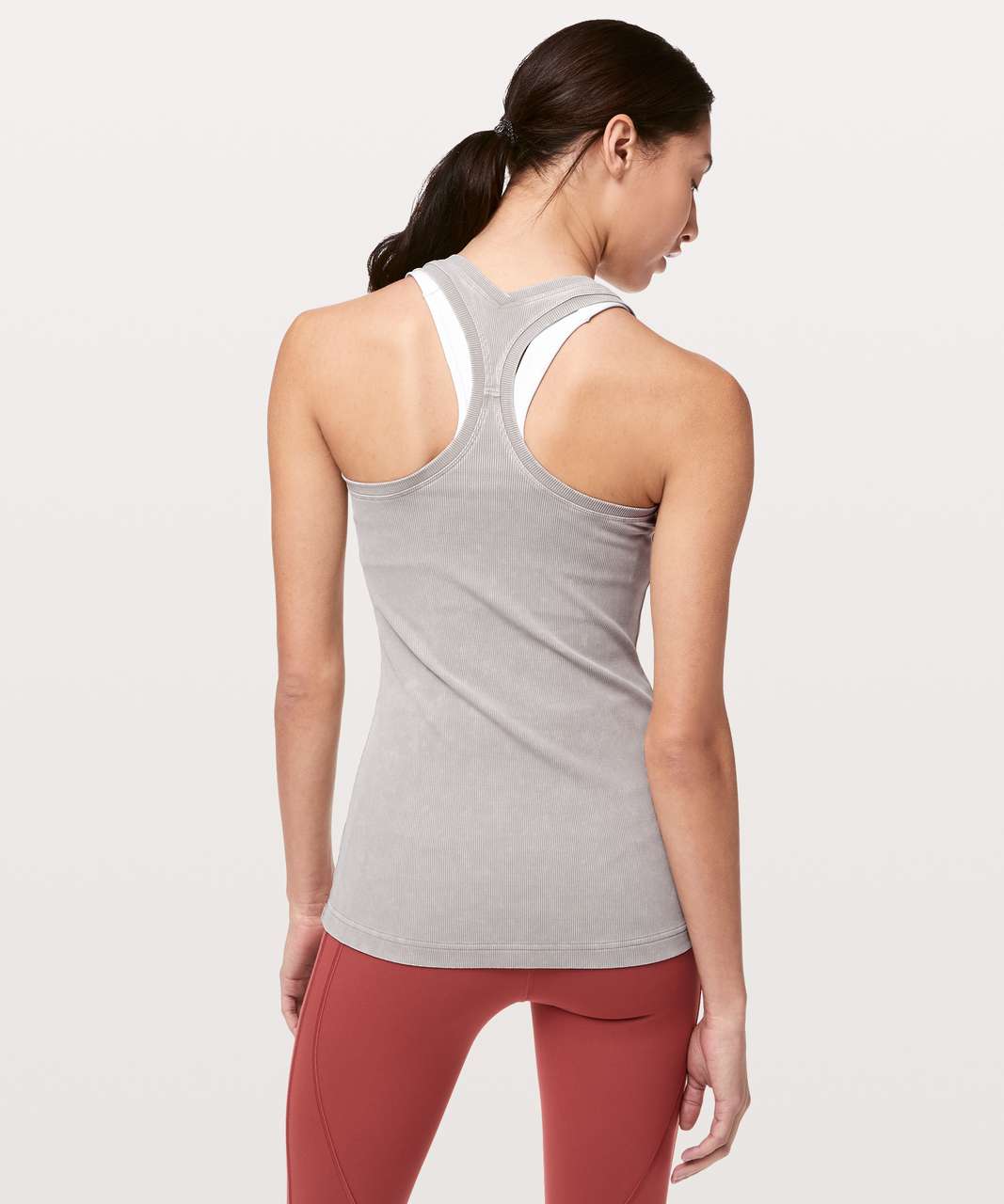 Lululemon Cool Racerback Tank Rib - Washed French Clay