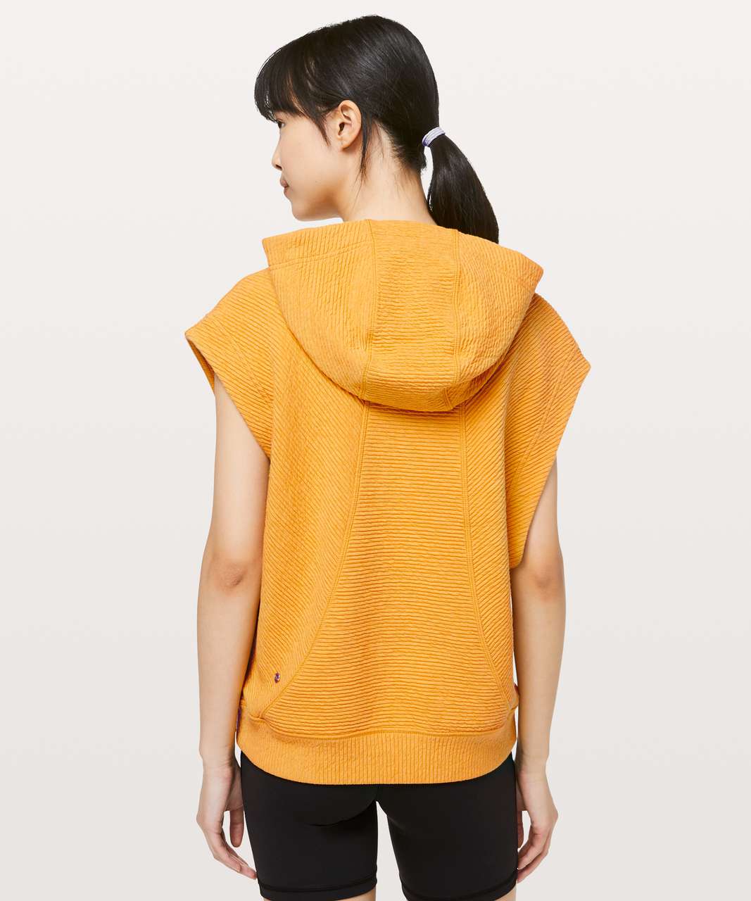 Lululemon Easy Going Hoodie - Heathered Honey Lemon