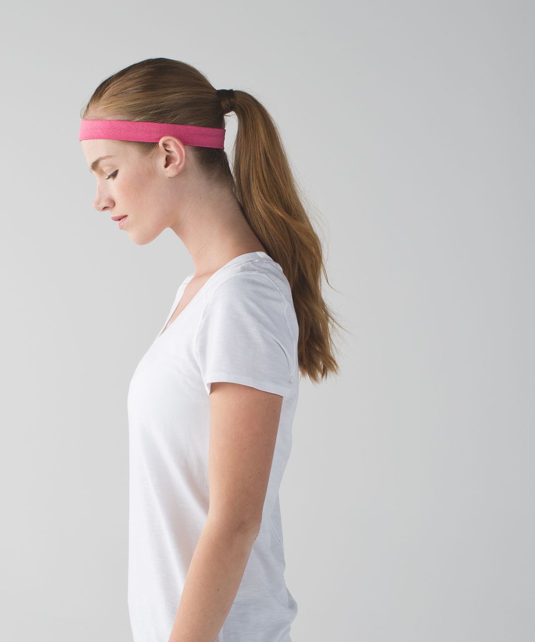 Lululemon Cardio Cross Trainer Headband - Heathered Bon Bon