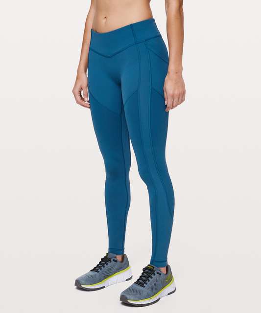 lululemon athletica, Pants & Jumpsuits, Lululemon Nocturnal Teal Final  Lap Size