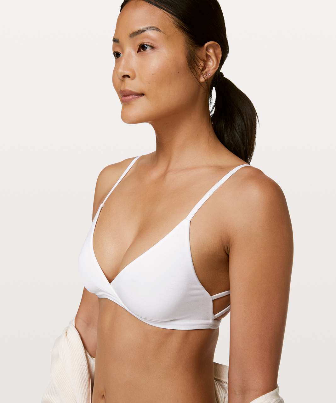 Strappy Bralette White