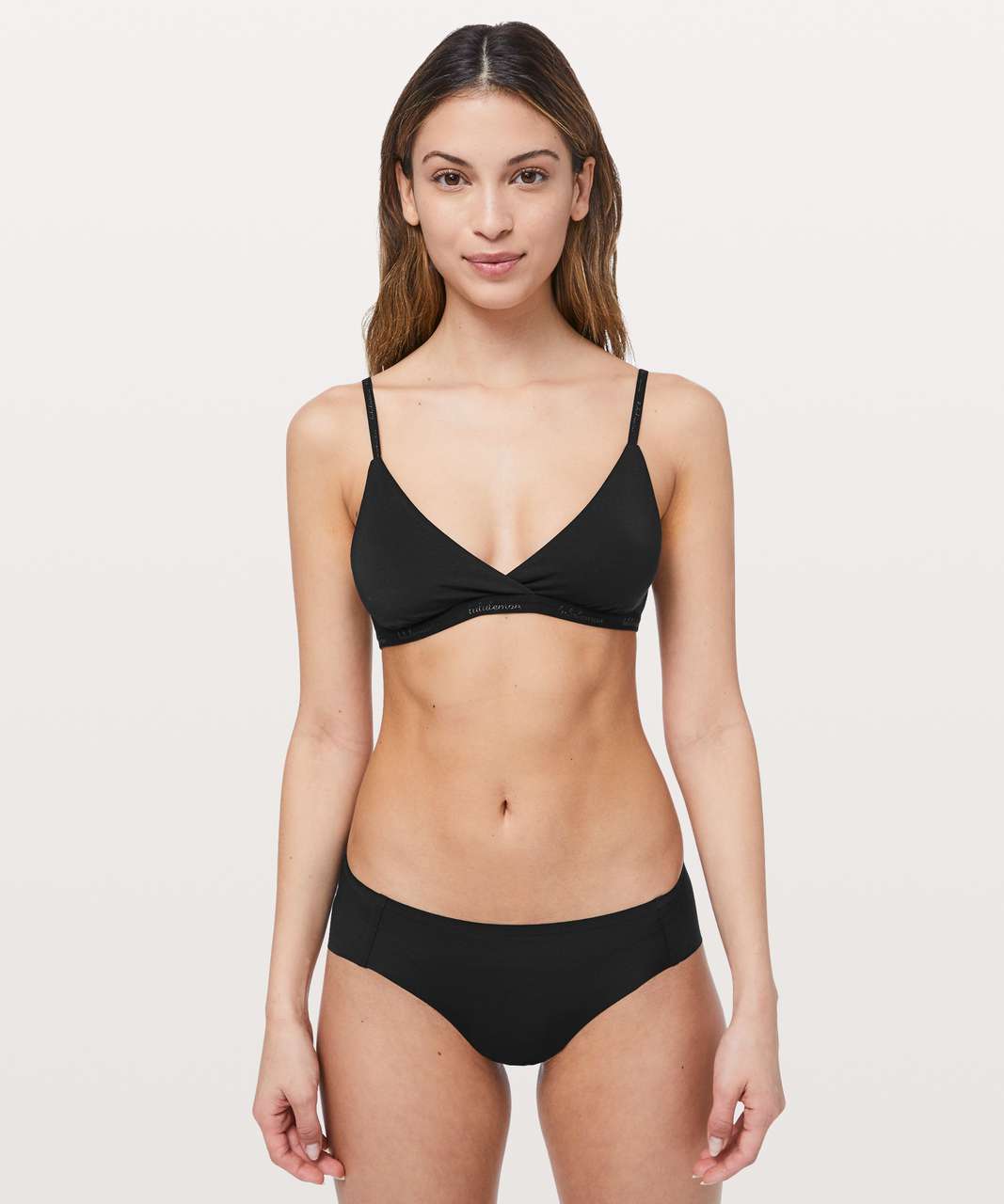 Lululemon Simply Strappy Bralette - Black - lulu fanatics