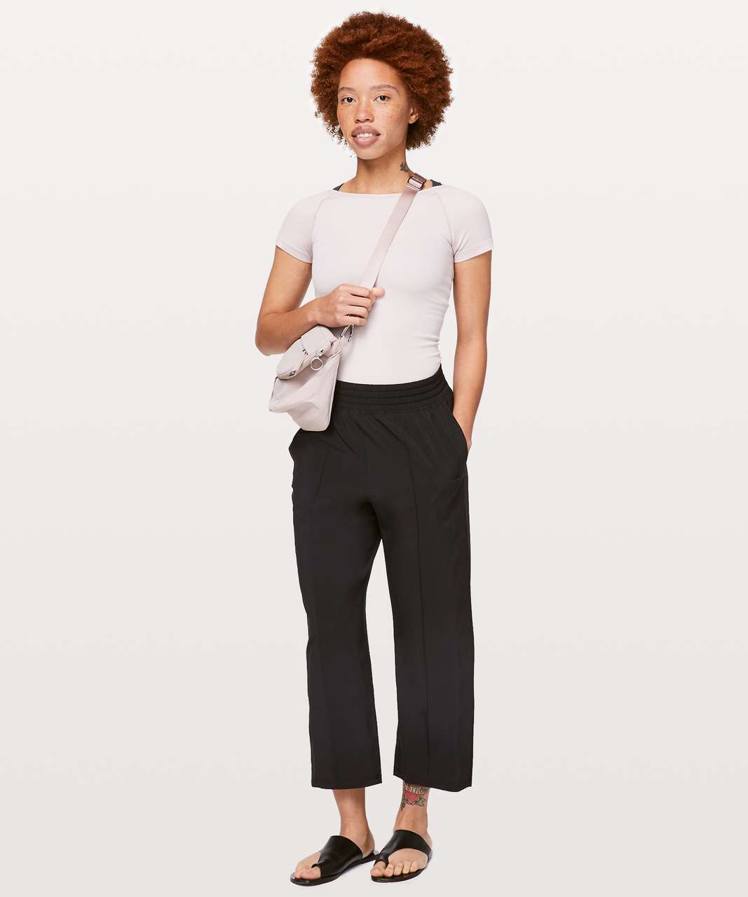 Lululemon Wanderer Crop - Black - lulu fanatics