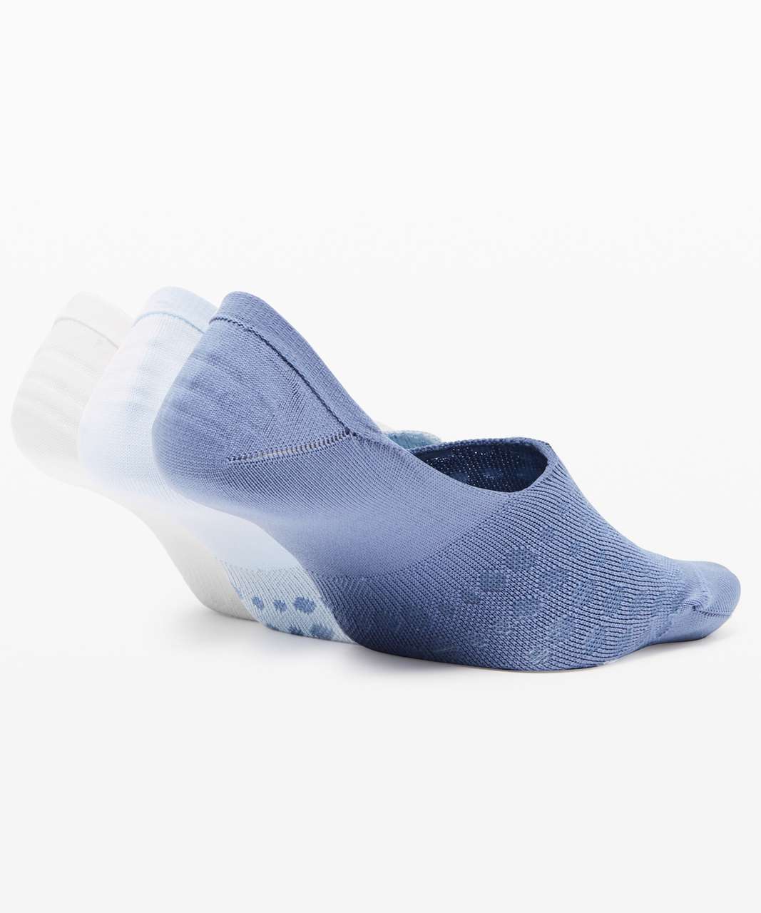 Lululemon Secret Sock *3-Pack - Breezy / Oasis Blue / White