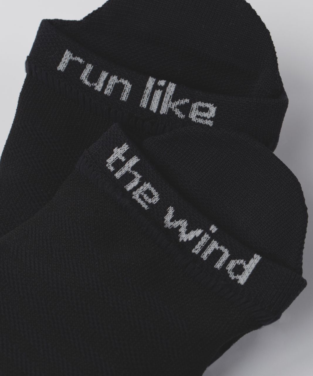 Lululemon Speed Sock - Black / Black