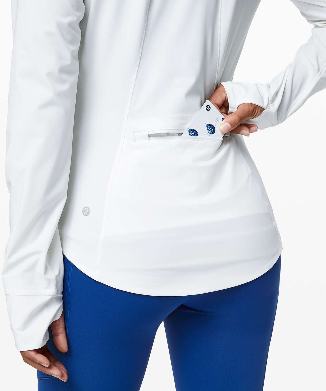 Lululemon Mist Over Windbreaker White - $41 (72% Off Retail