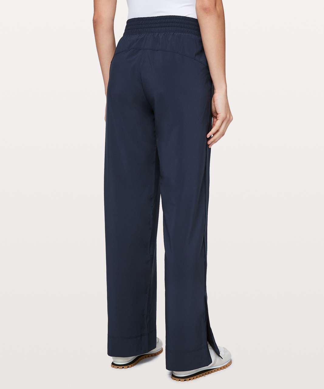 Lululemon Wanderer Wide Leg Pant - True Navy - lulu fanatics