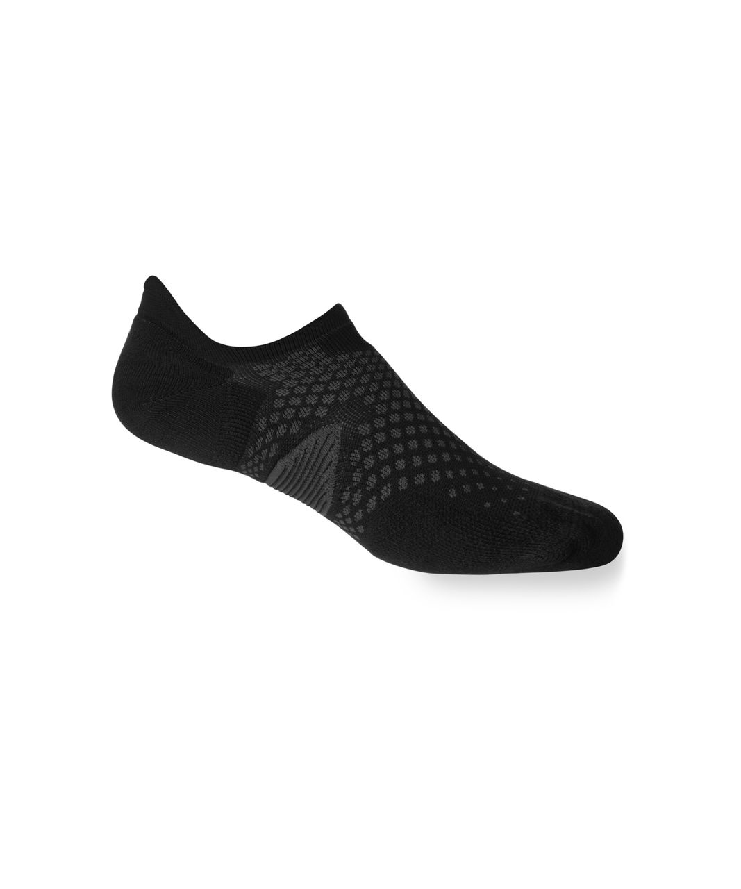 Lululemon High Speed Sock - Black / Silver Spoon