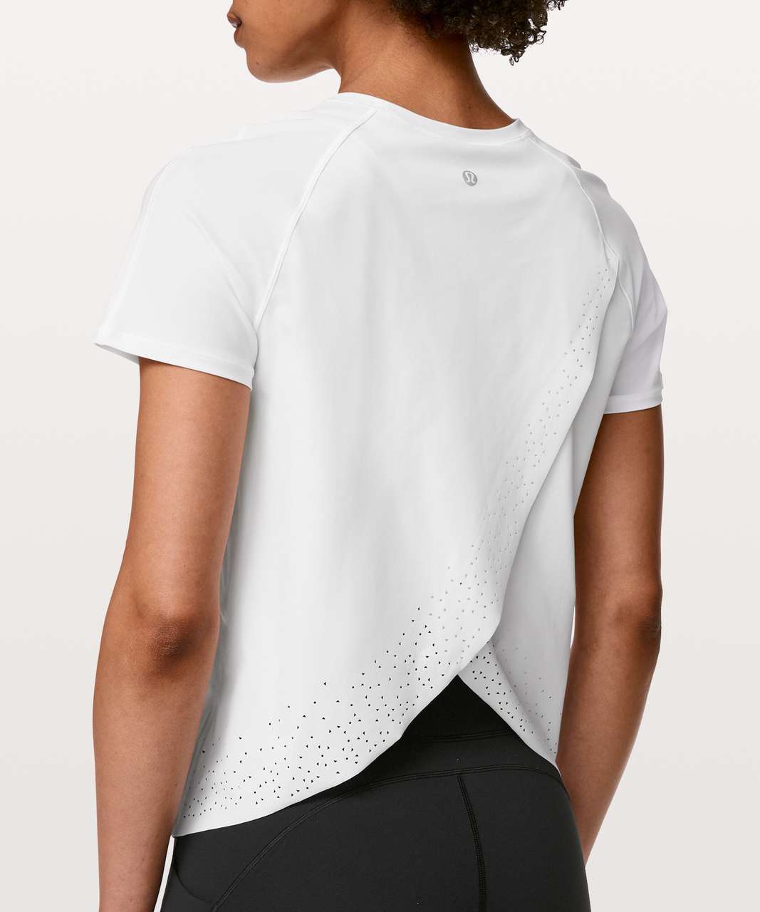 Lululemon Quick Pace Short Sleeve - White