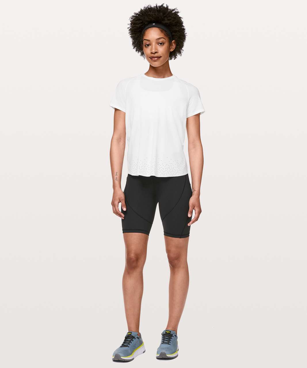 Lululemon Quick Pace Short Sleeve - White - lulu fanatics