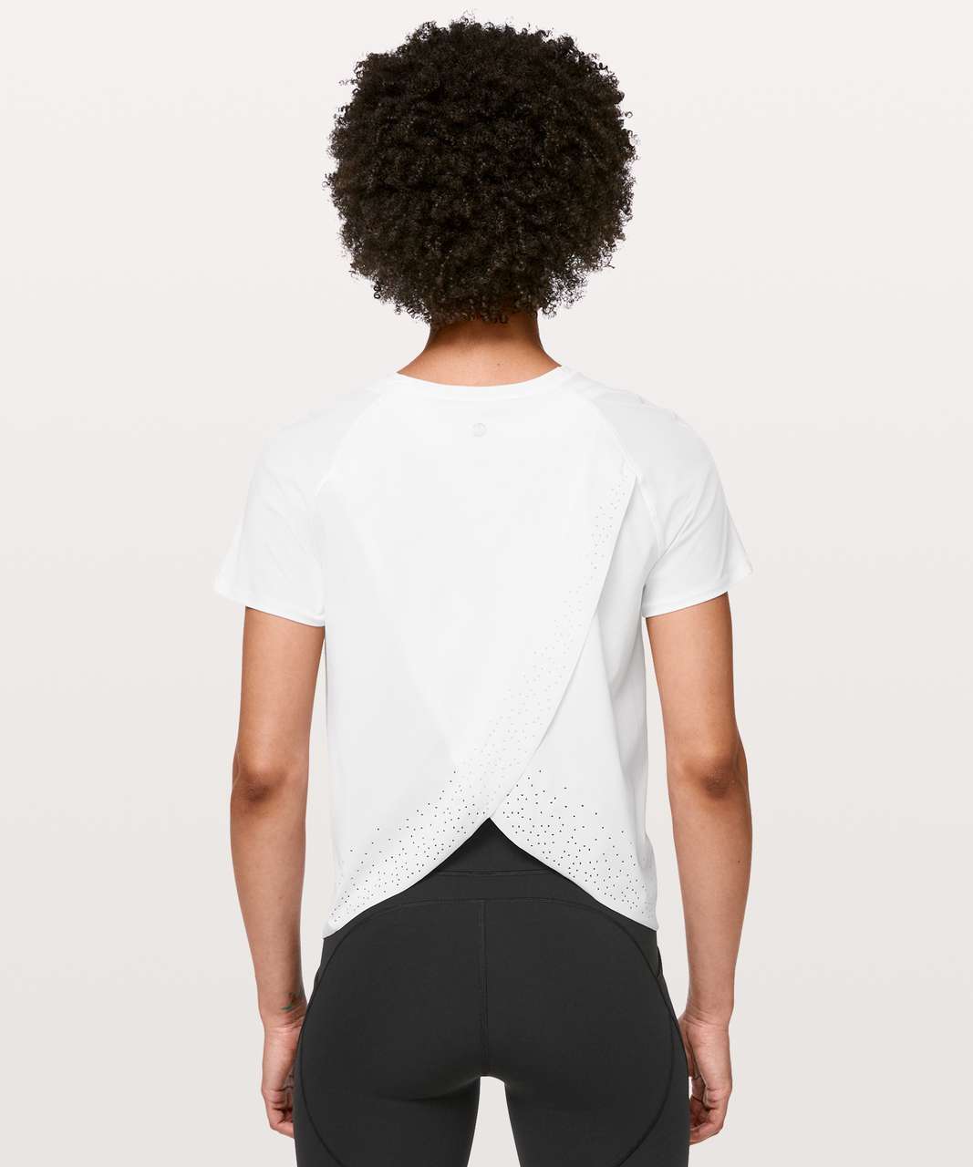 Lululemon Quick Pace Short Sleeve - White