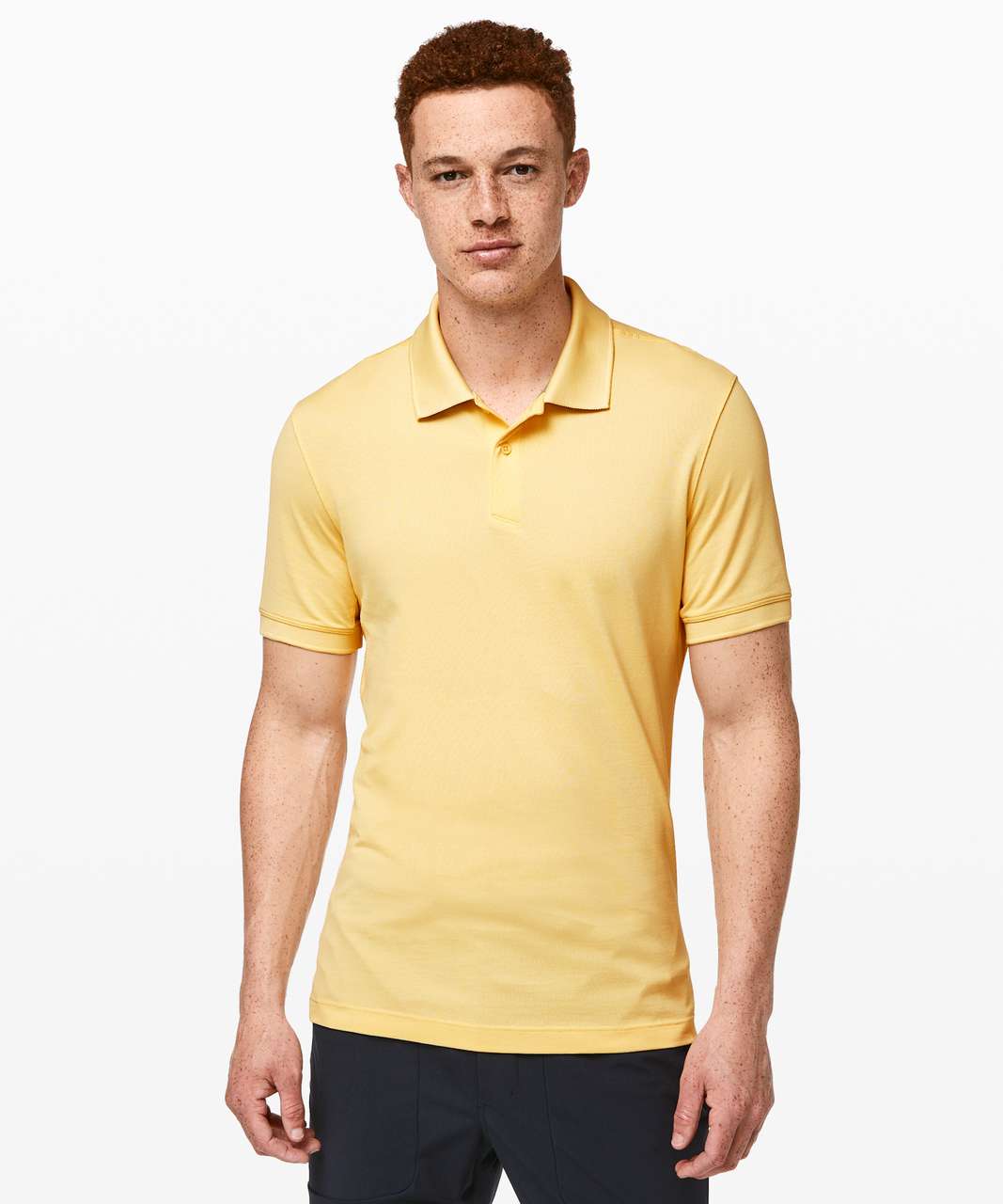 Lululemon Tech Pique Polo - Sun Shower