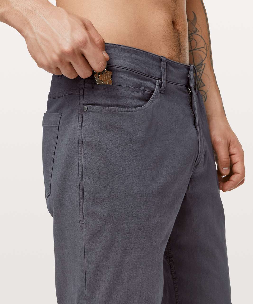 Lululemon ABC Pant Classic 34" *Dye - Washed Moonwalk