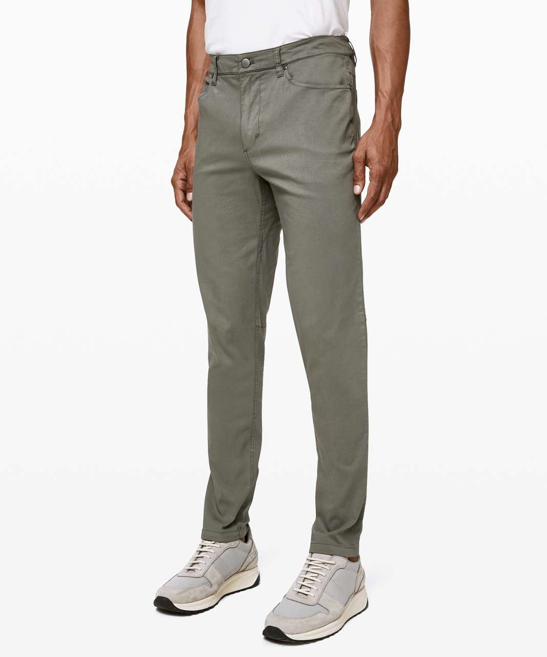 Lululemon ABC Pant Slim *Warpstreme 34 - Grey Sage - lulu fanatics