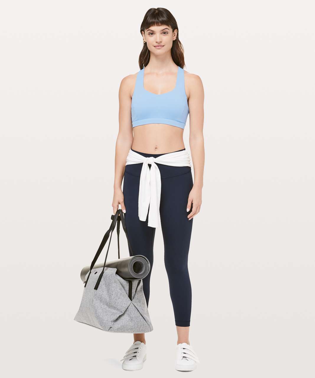 Lululemon Free To Be Serene Bra - Sinatra Blue - lulu fanatics