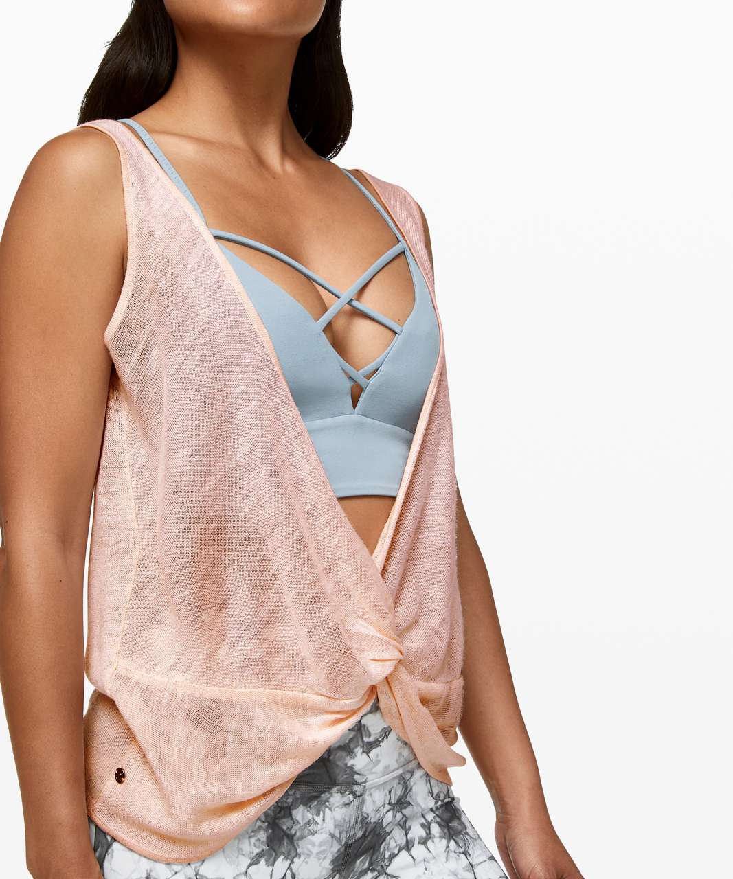 Lululemon Mix and Mingle Tank - Butter Pink