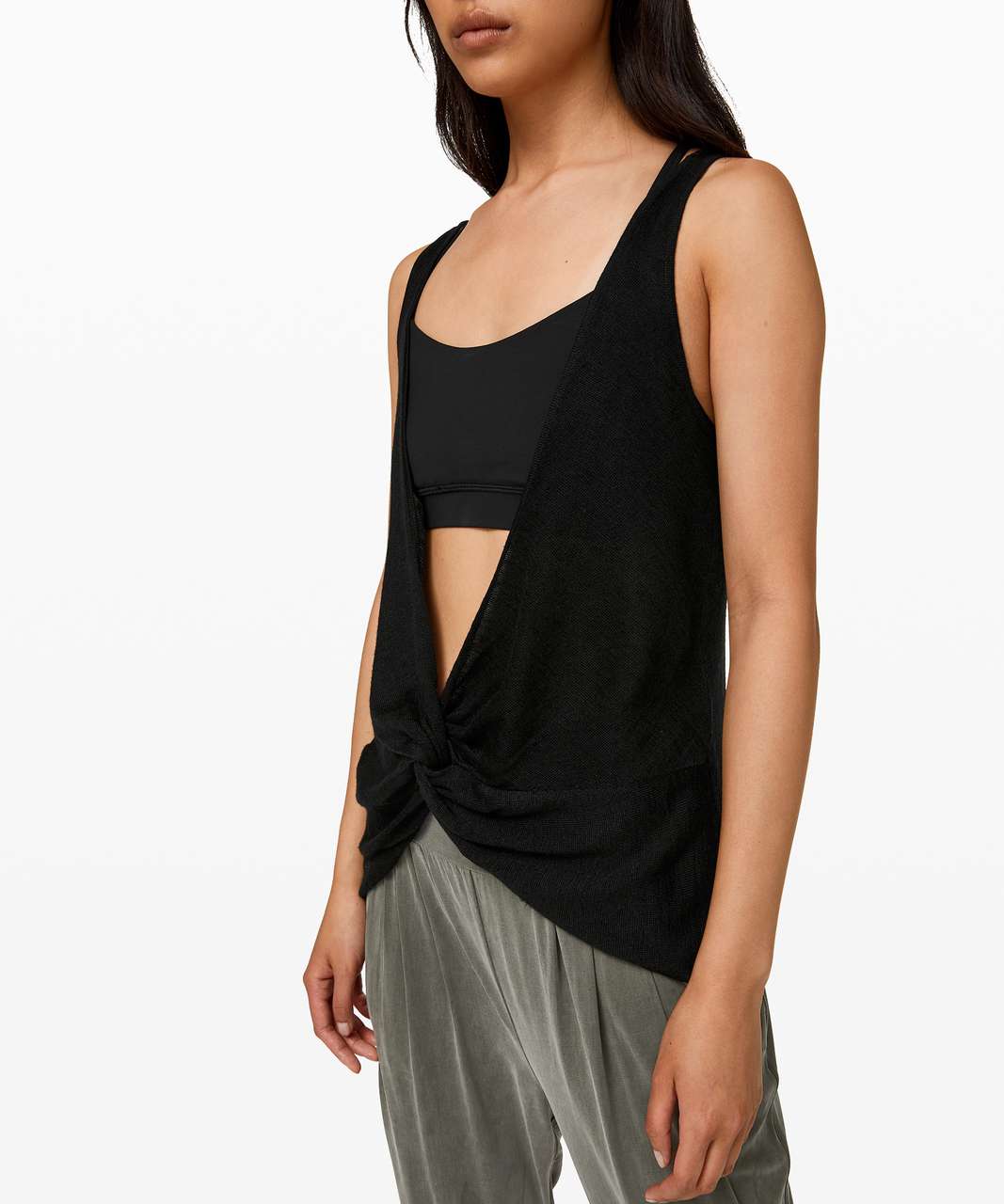 Lululemon Mix and Mingle Tank - Black