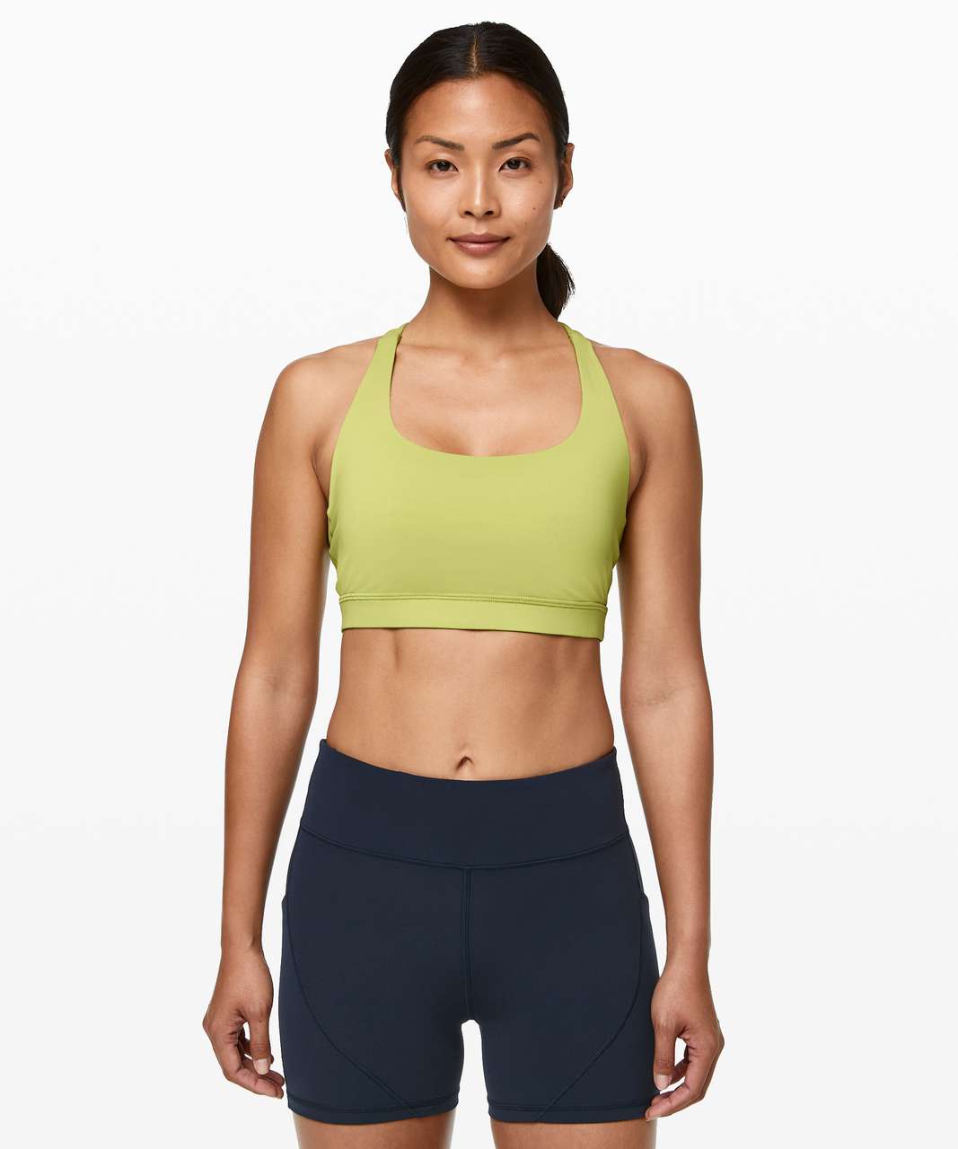 Lululemon Energy Tank Top - Wasabi / Faded Zap / Golden Sand - lulu fanatics