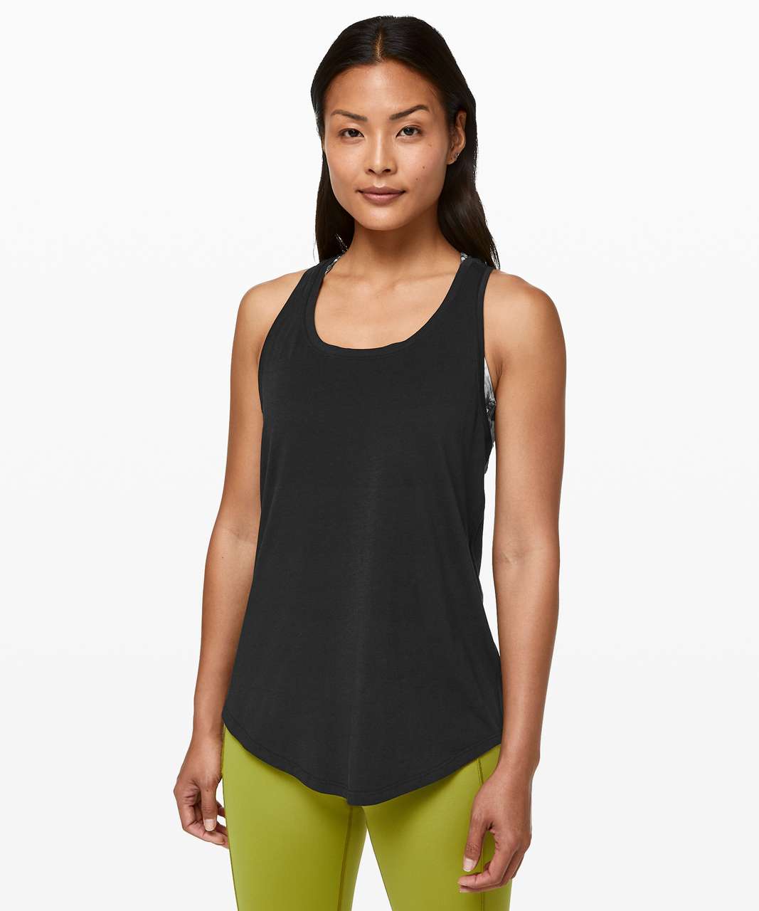 Lululemon Love Tank *Pleated - Black (Third Release)