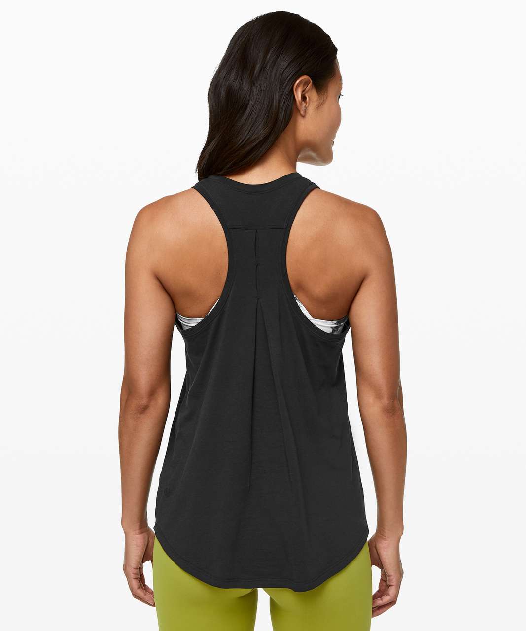 Lululemon Love Tank *Pleated - Black (Third Release) - lulu fanatics