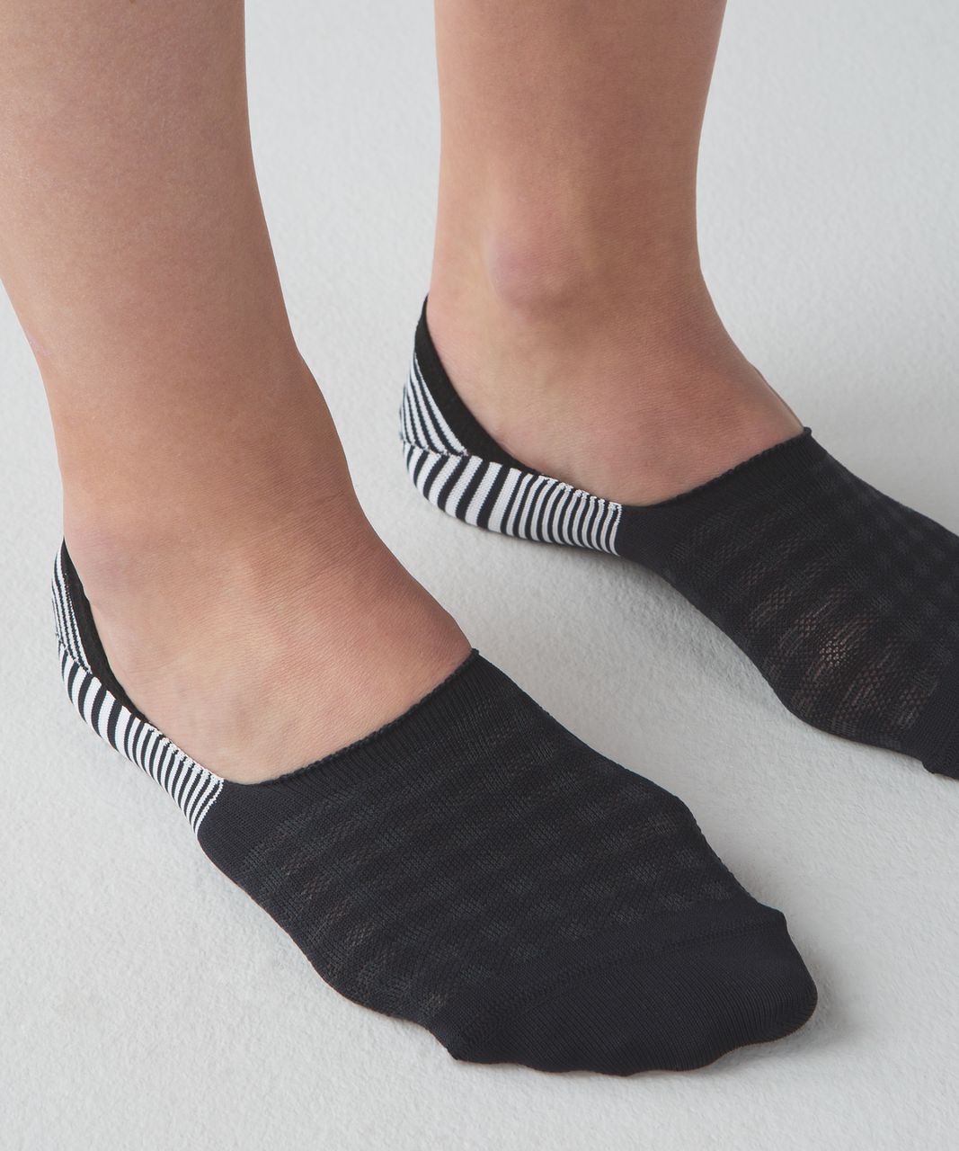 Lululemon Secret Sock - Black / White (First Release)