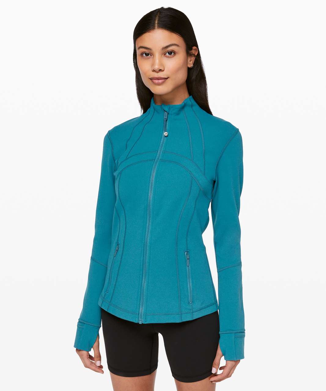 Lululemon Define Jacket - Blue Linen - lulu fanatics