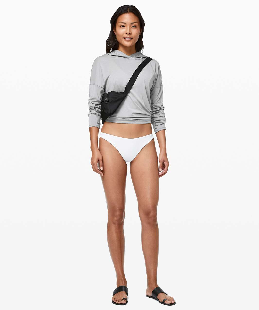 Lululemon Beach Boss Low Rise Skimpy Bottom - White