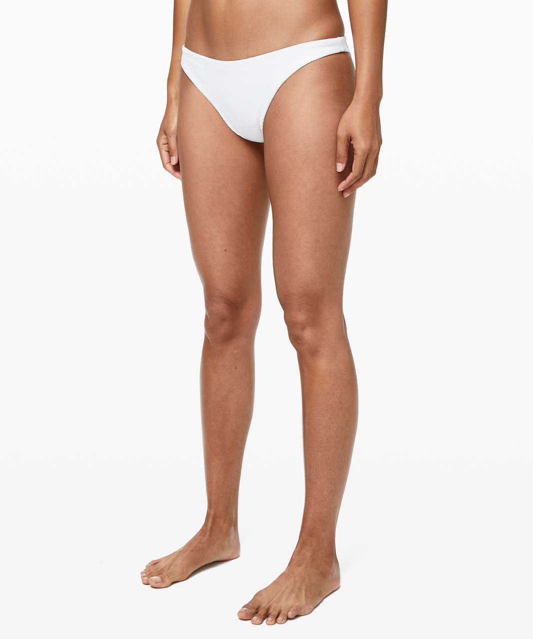 Lululemon Beach Boss Low Rise Skimpy Bottom - White