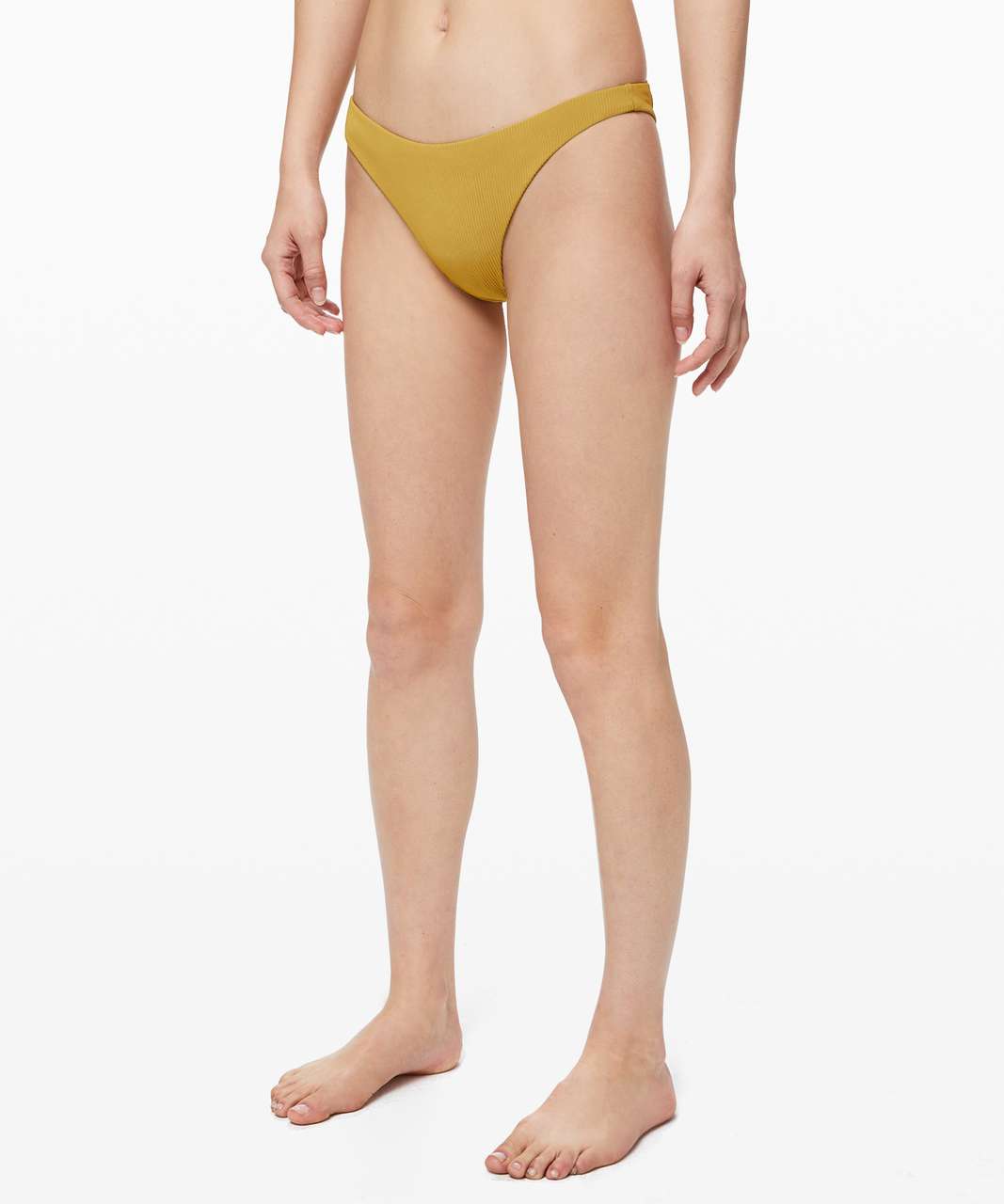 Lululemon Beach Boss Low Rise Skimpy Bottom - Vintage Gold