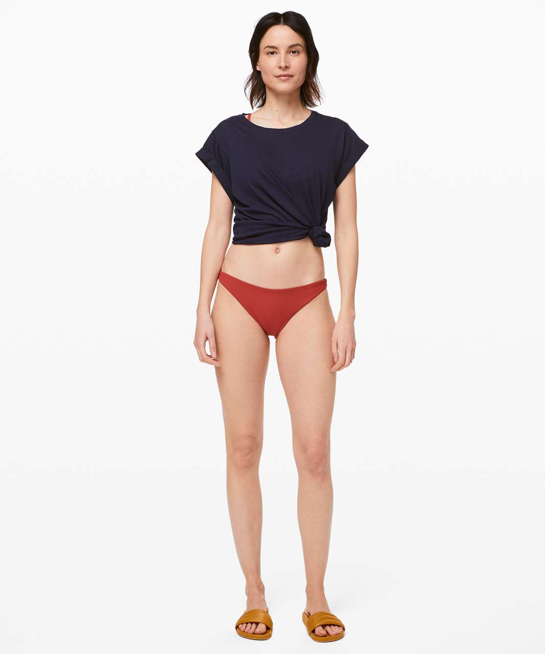 Lululemon Beach Boss Low Rise Skimpy Bottom - Cayenne