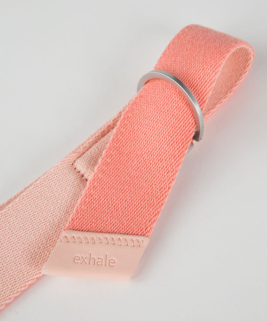 Lululemon No Limits Stretching Strap - Pink Sorbet / Sunny Coral