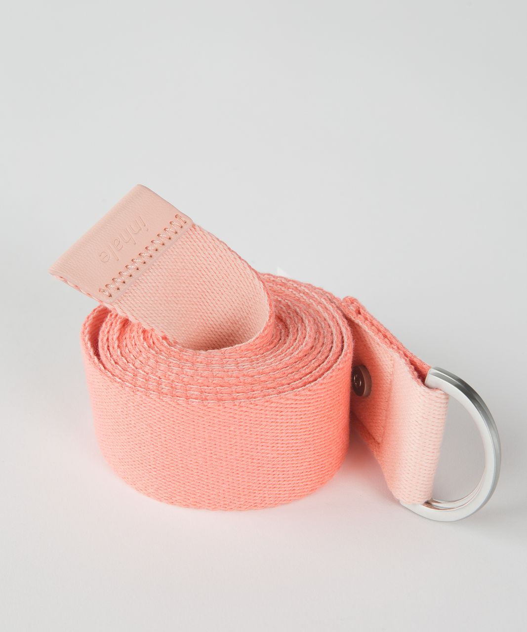 Lululemon No Limits Stretching Strap - Pink Sorbet / Sunny Coral