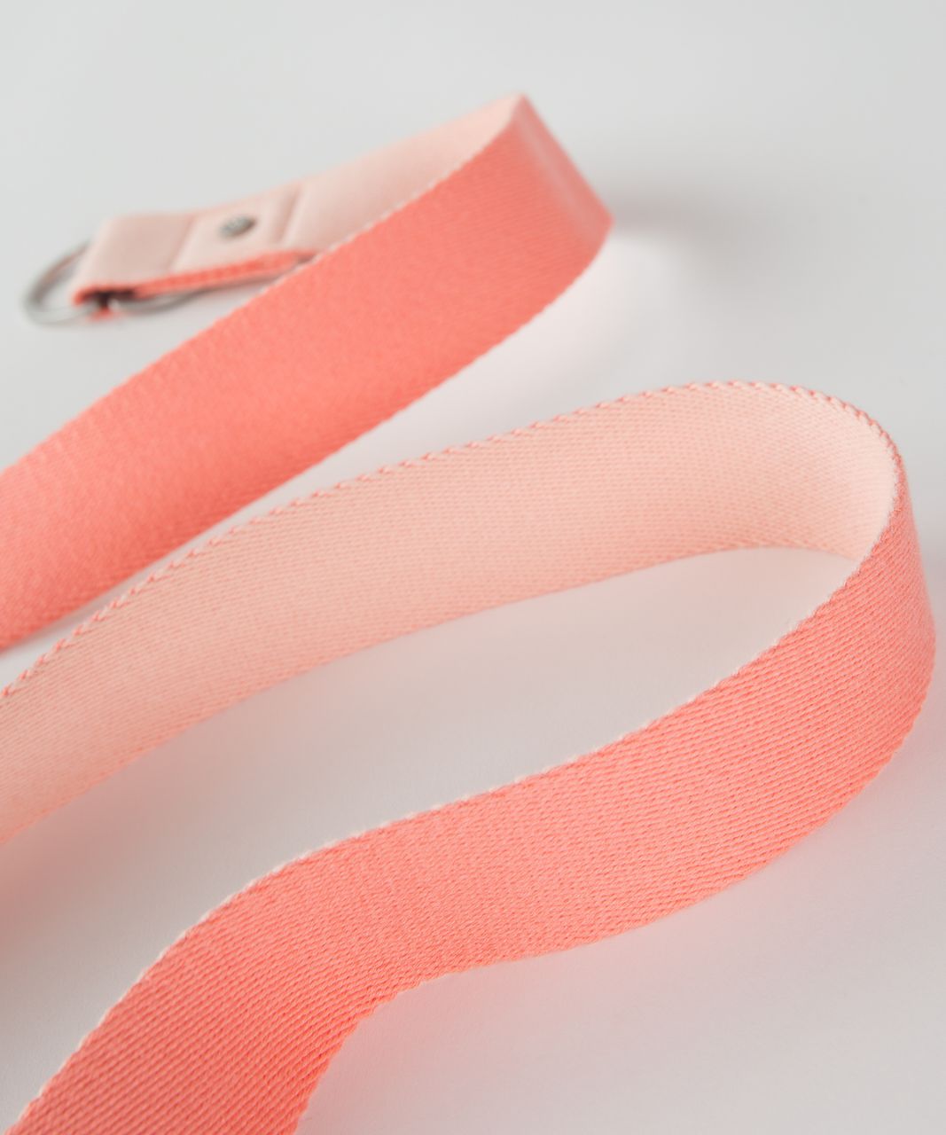 Lululemon No Limits Stretching Strap - Pink Sorbet / Sunny Coral