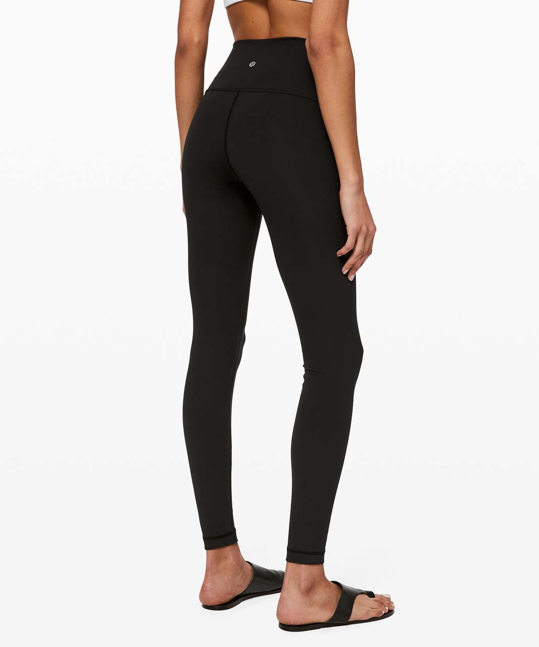 Lululemon Wunder Under Hi-Rise Tight 28 Heathered Black Size 4