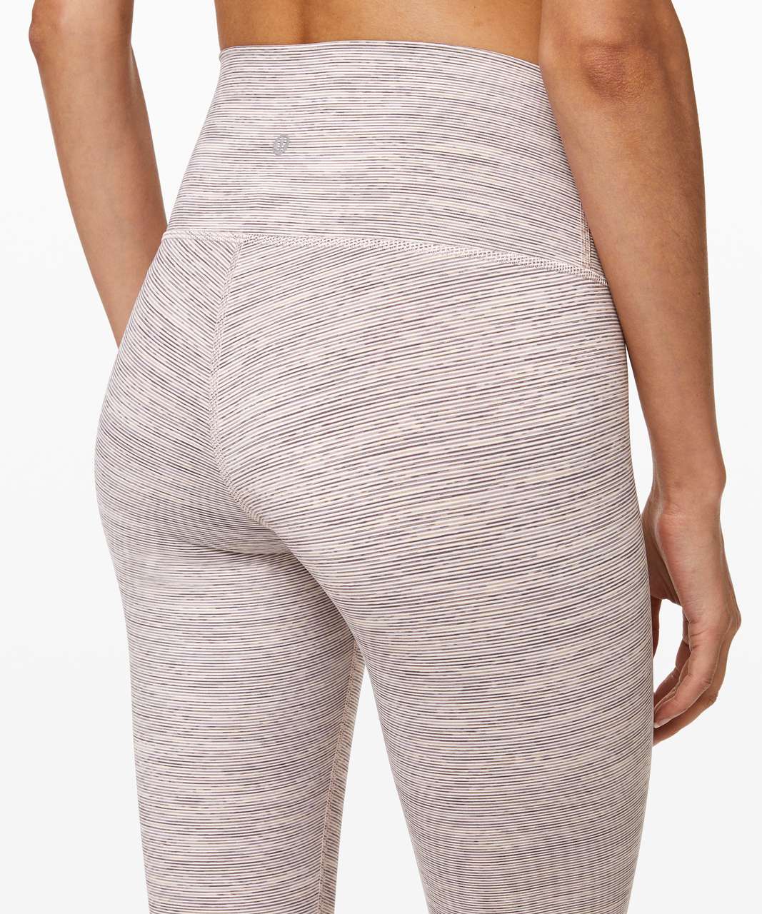 Lululemon Wunder Under Crop (High-Rise) *21" - Wee Are From Space Pink Bliss Vintage Mauve