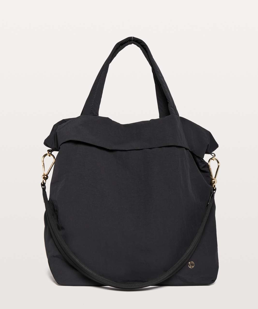 Lululemon On My Level Bag *Large 30L - Black / Shiny Gold