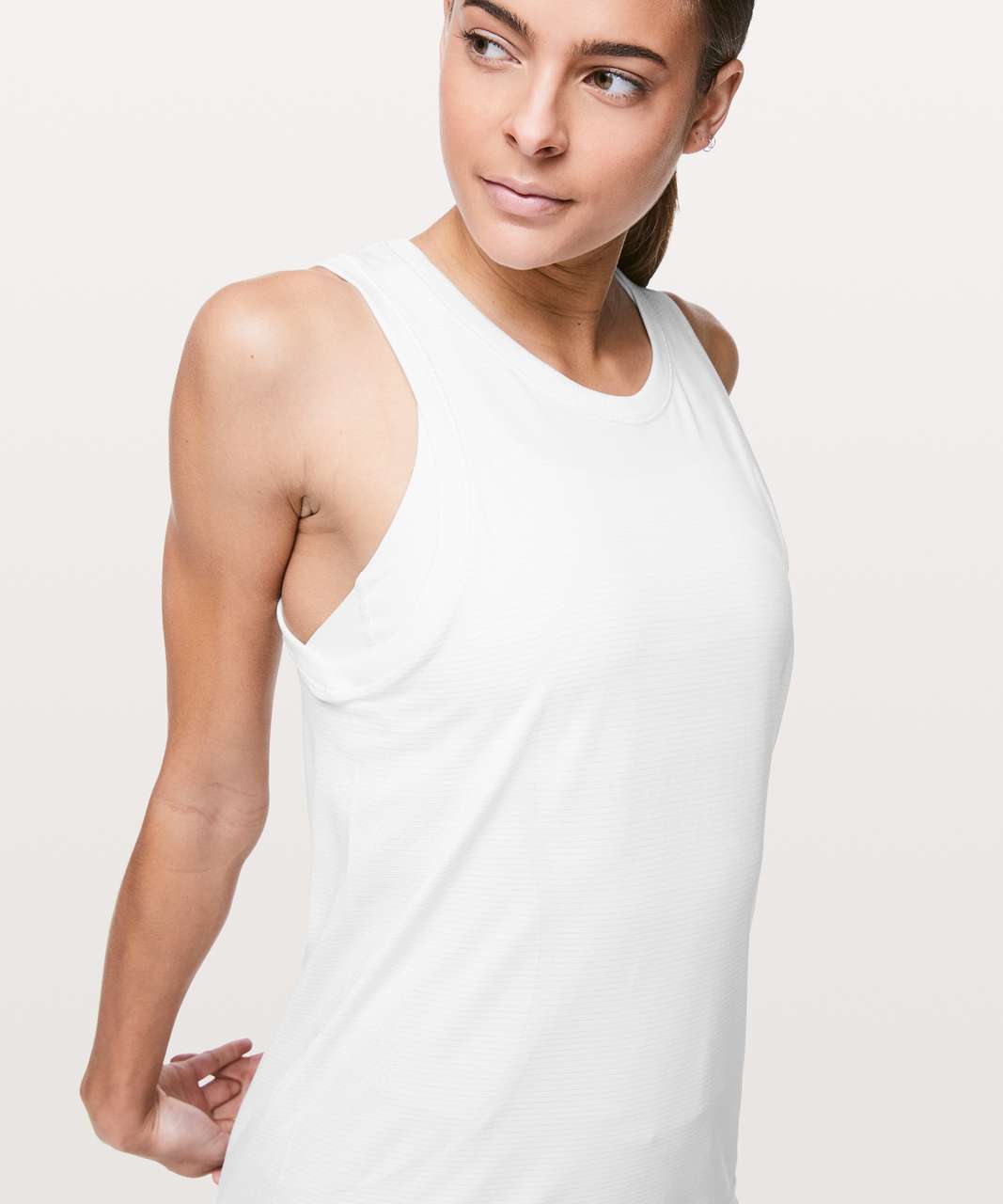 Lululemon Swiftly Breeze Tank *Relaxed Fit - White / White