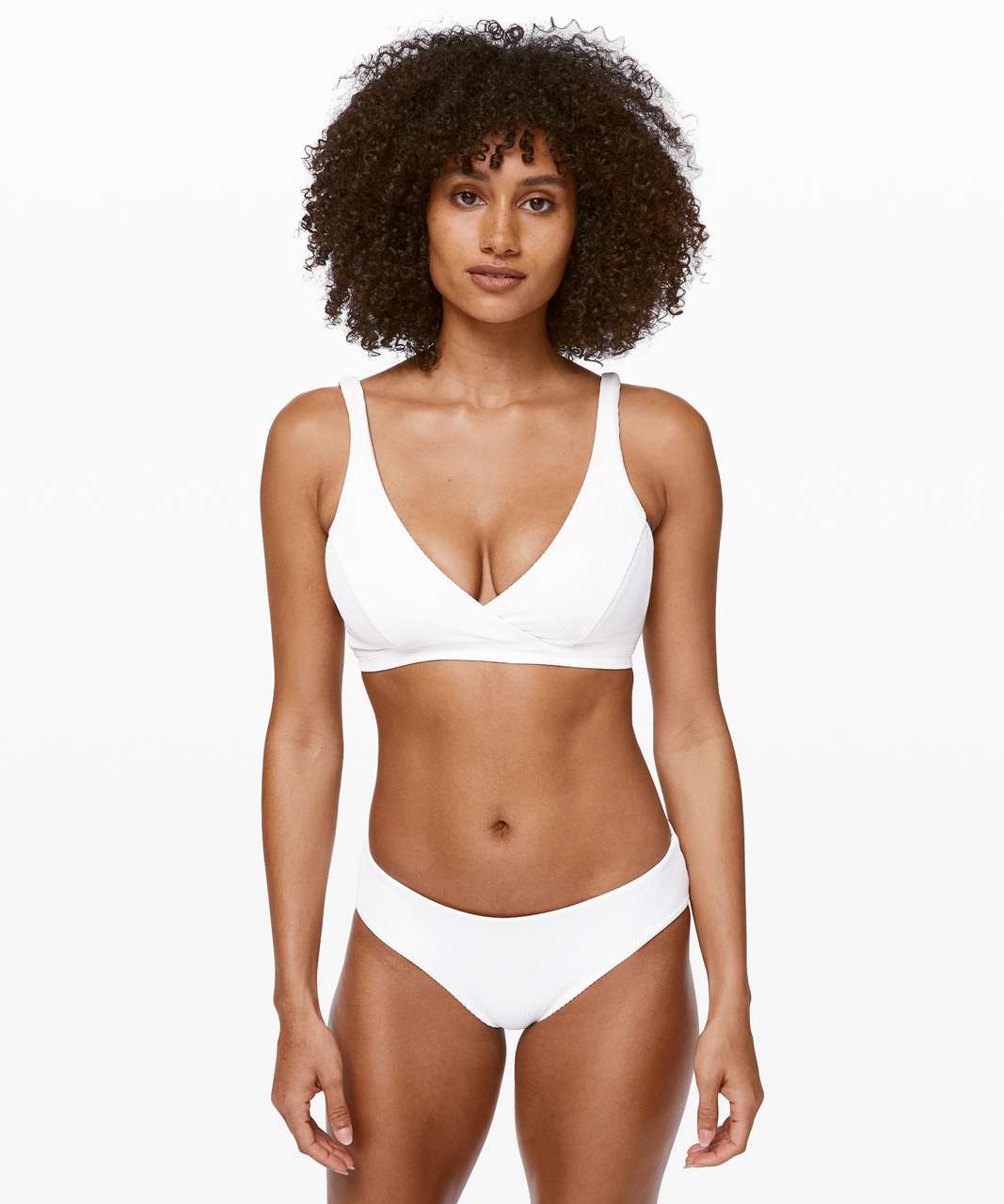 Lululemon Clear Waters Bikini Top - White