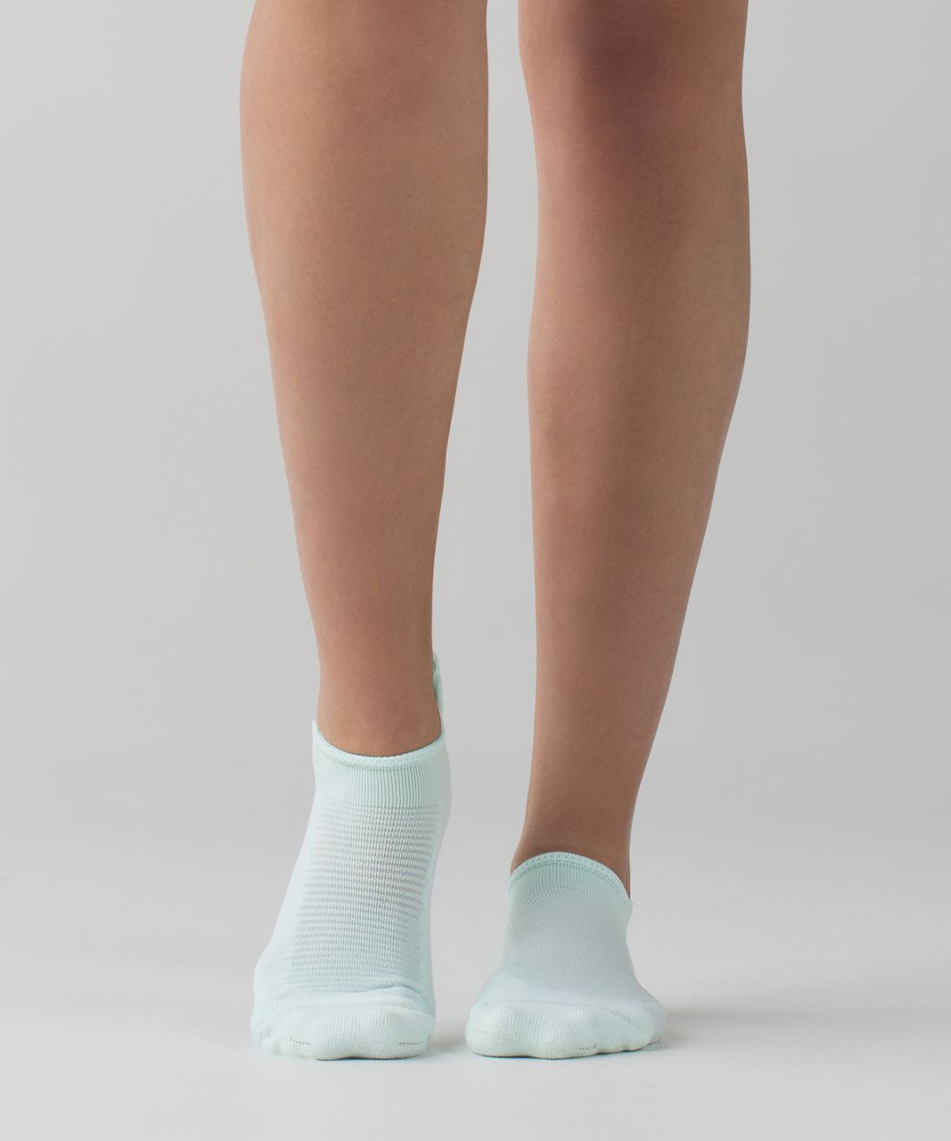 Lululemon Heels High Studio Sock - Sea Mist / Pink Paradise