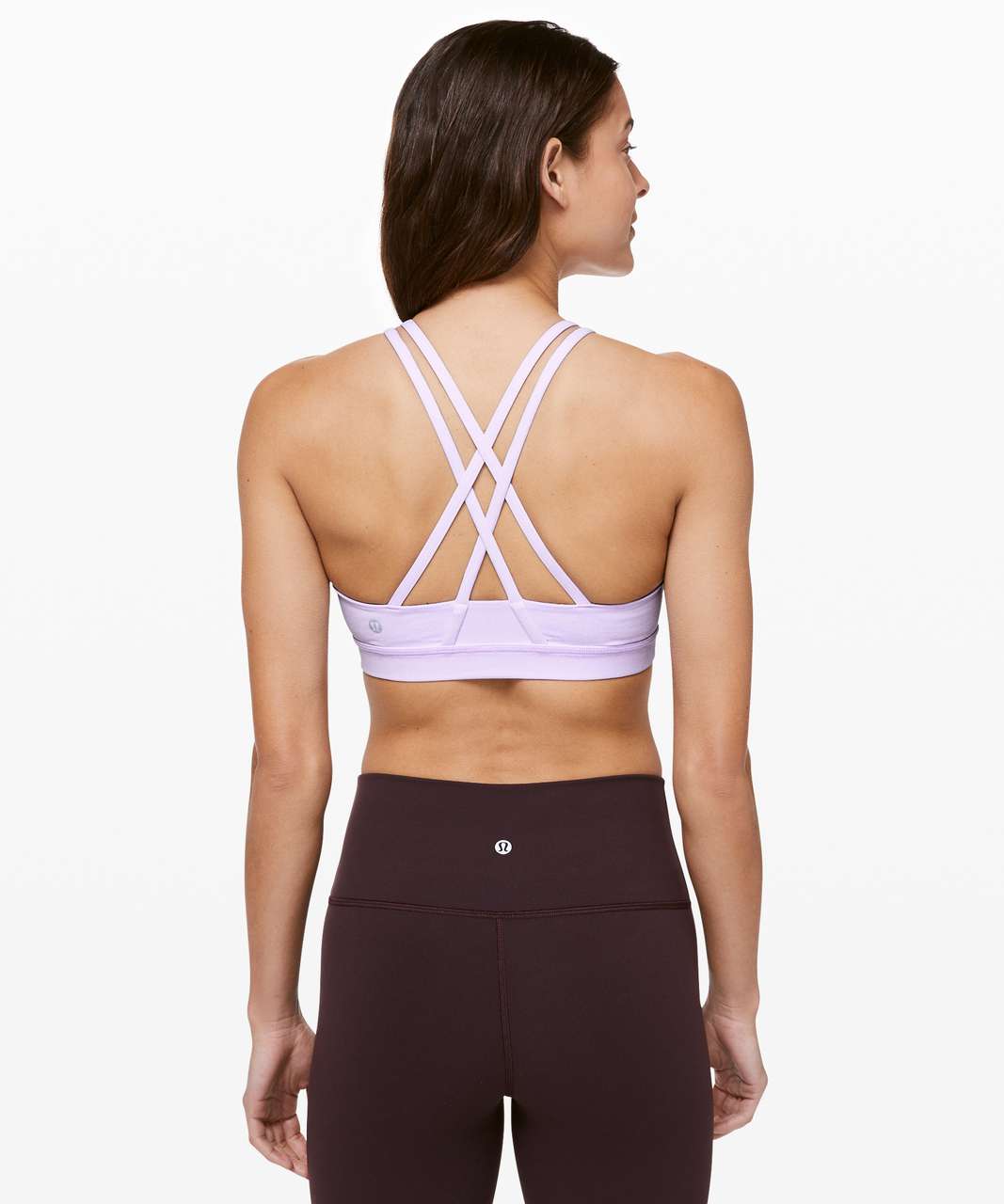 Lululemon Energy Bra High Neck *Laced - Sheer Violet