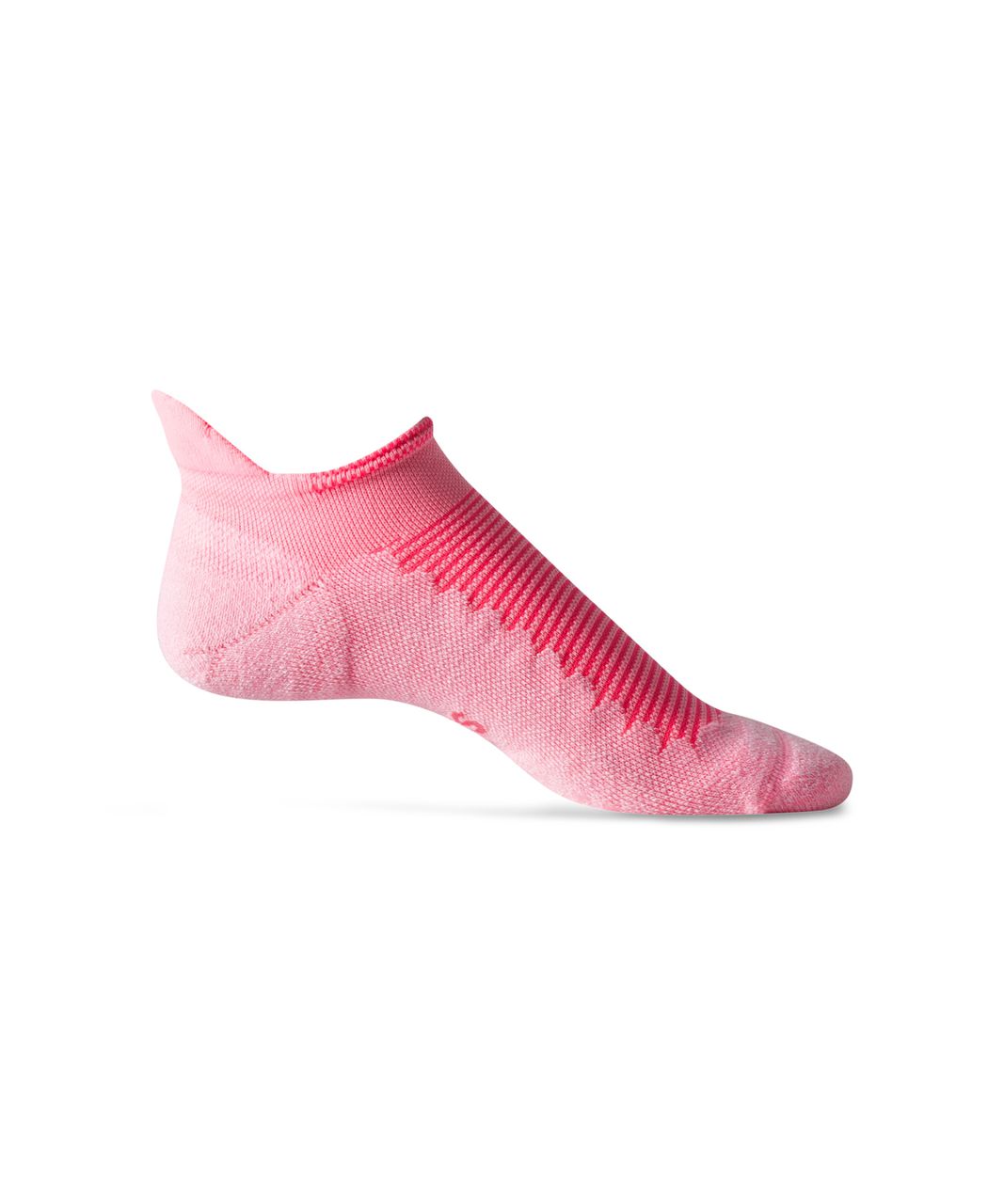 Lululemon Heels High Studio Sock - Pink Shell / Neon Pink