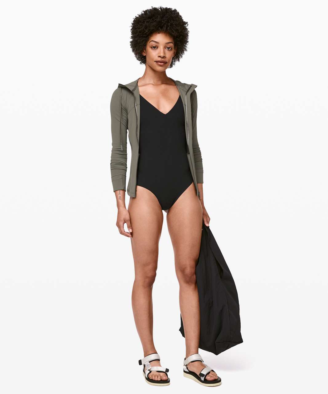 Lululemon Poolside Pause One-Piece - Black