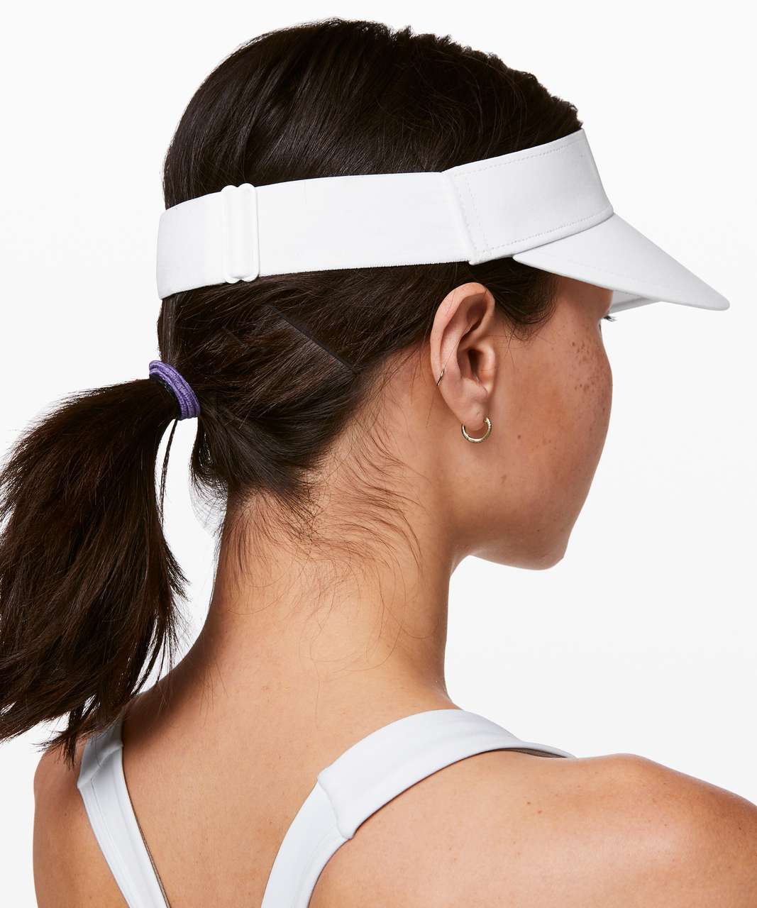 white lululemon visor