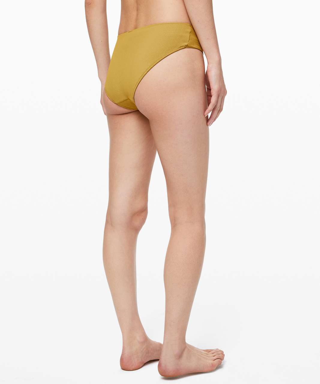 Lululemon Clear Waters Mid-Rise Med Bottom - Vintage Gold