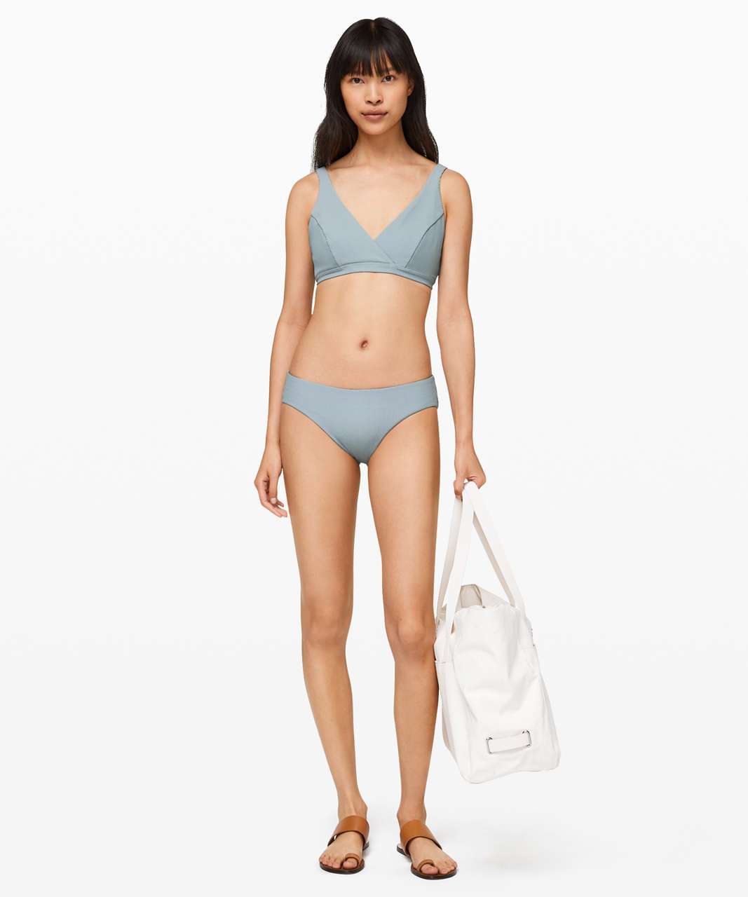 Lululemon Clear Waters Mid-Rise Med Bottom - Chambray