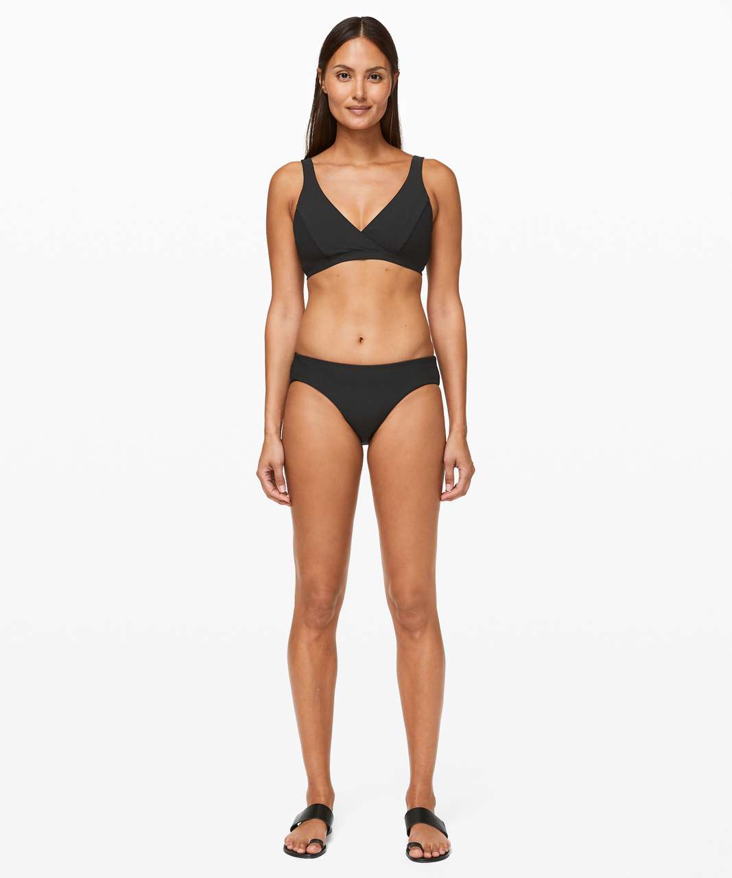 Lululemon Clear Waters Mid-Rise Med Bottom - Black