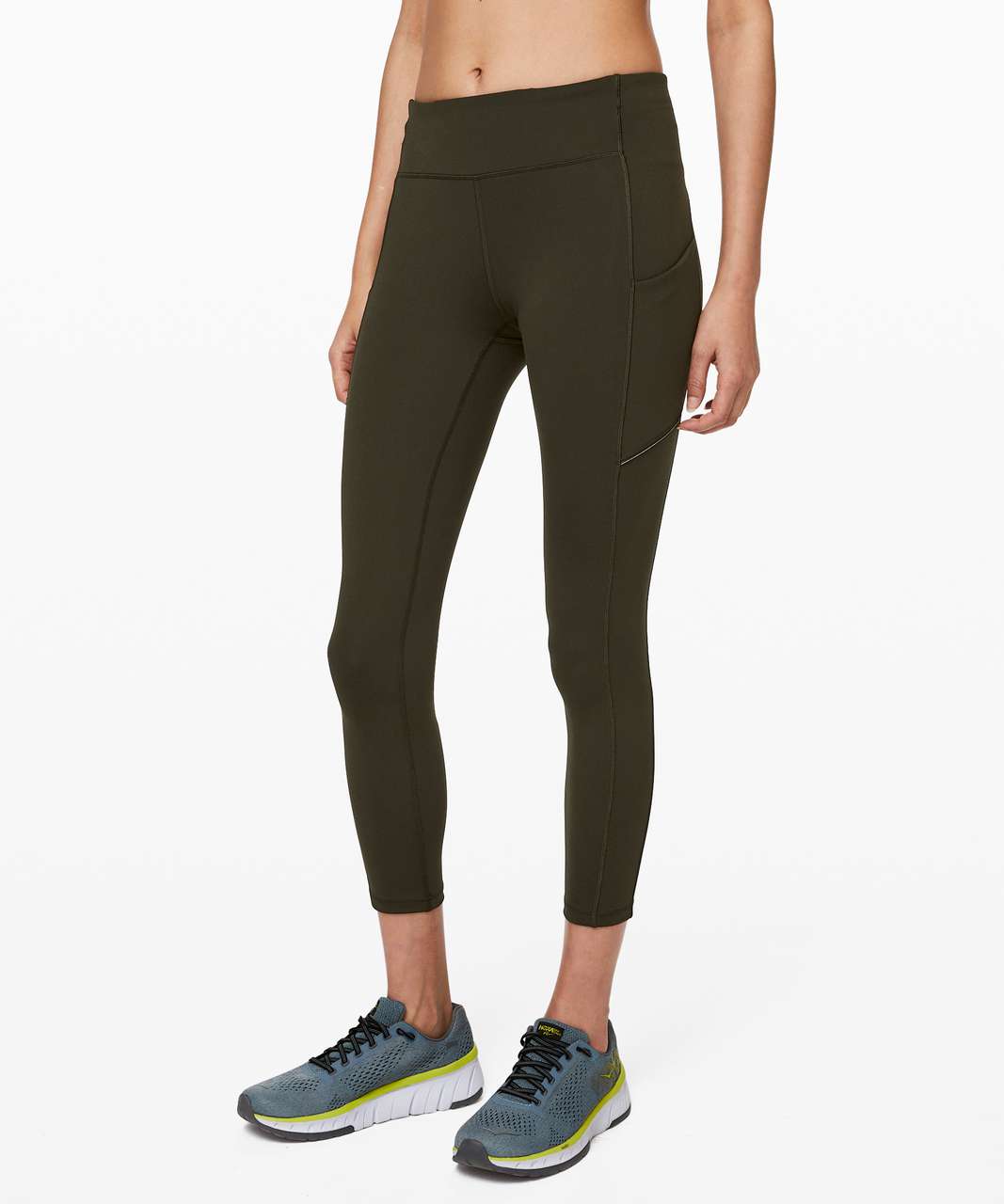 Lululemon Speed Up Tight 25 - Dark Olive - lulu fanatics