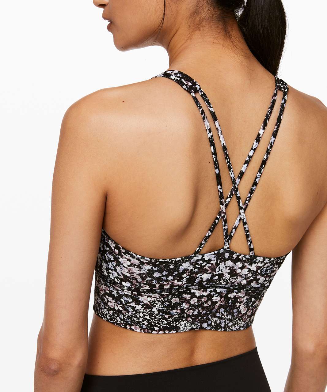 Lululemon Free To Be Bra *Long Line - Floral Spritz Multi